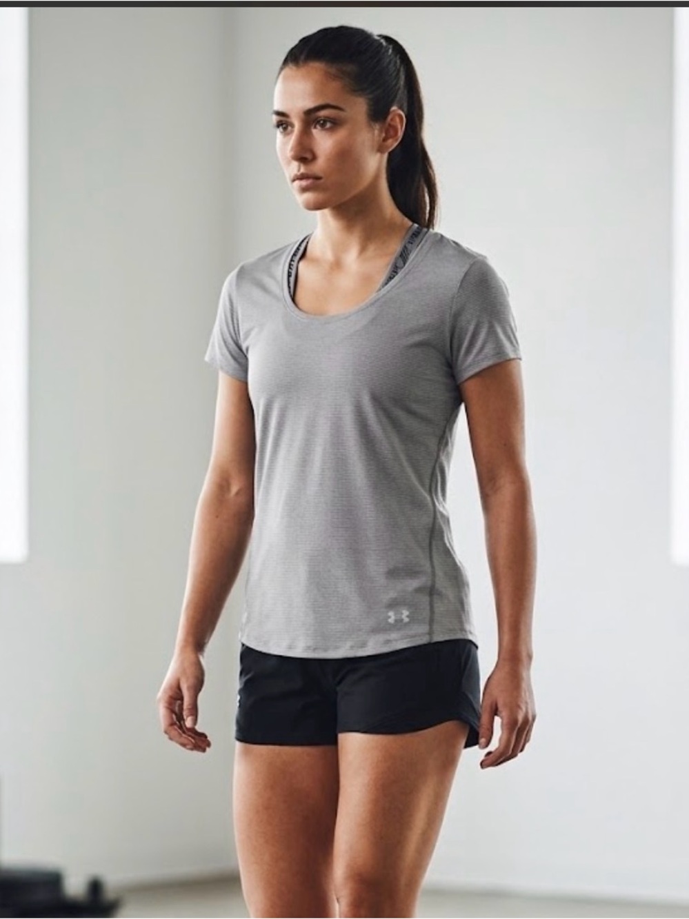 Under Armour Women’s Striped Running Shirt